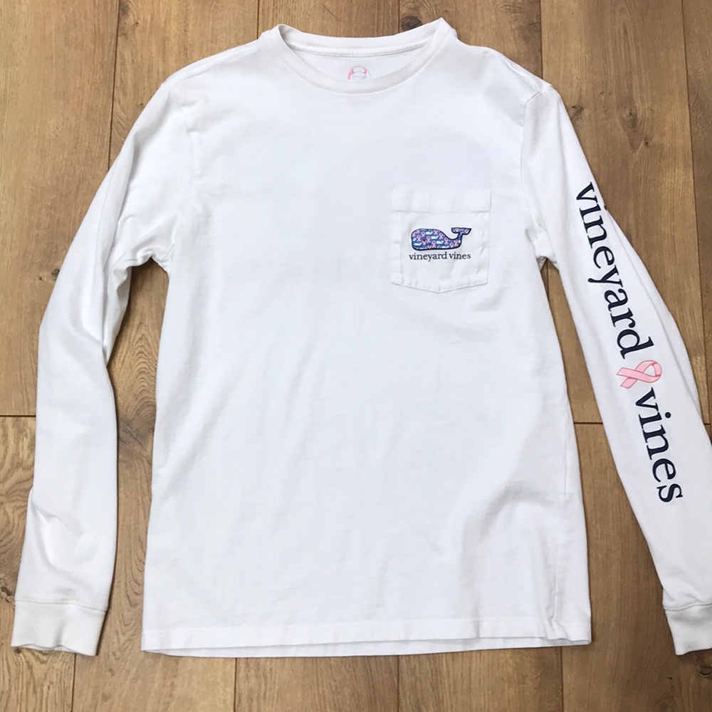 Vineyard Vines white long sleeve